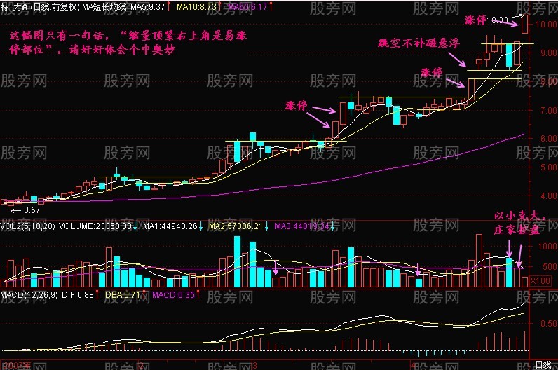 抓牛股就要抓易漲停部位 抓牛股就要抓易漲停部位