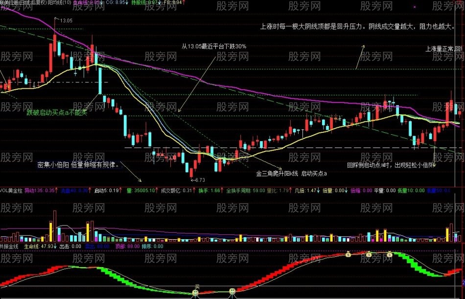 利用精準線看清主力的活動 利用精準線看清主力的活動