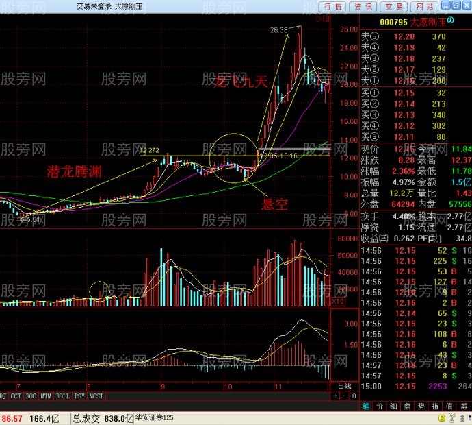 潛龍騰淵和龍飛九天抓暴漲股