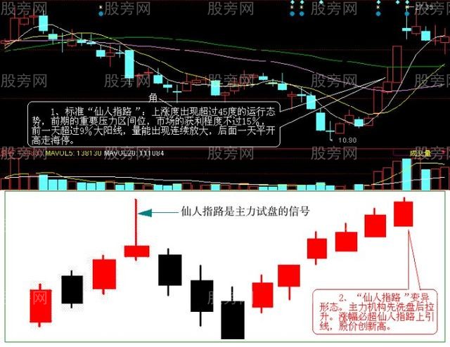 仙人指路K線戰法 仙人指路K線戰法