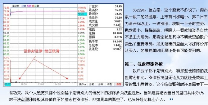 漲停板講解大全(文章超長) 漲停板講解大全(文章超長)
