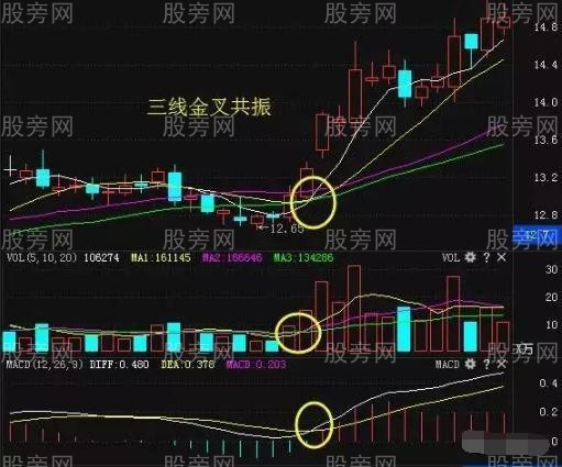 三線金叉全面講解 三線金叉全面講解