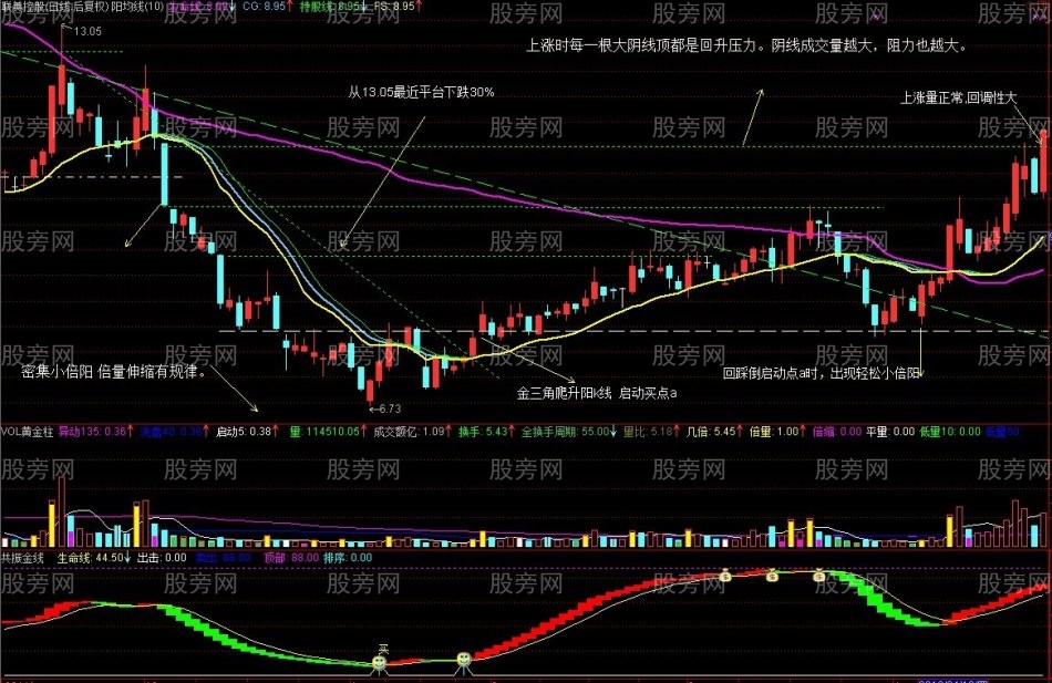 利用精準線看清主力的活動 利用精準線看清主力的活動