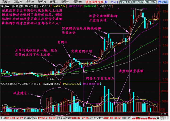 倒拔垂楊柳實戰技術分析 倒拔垂楊柳實戰技術分析