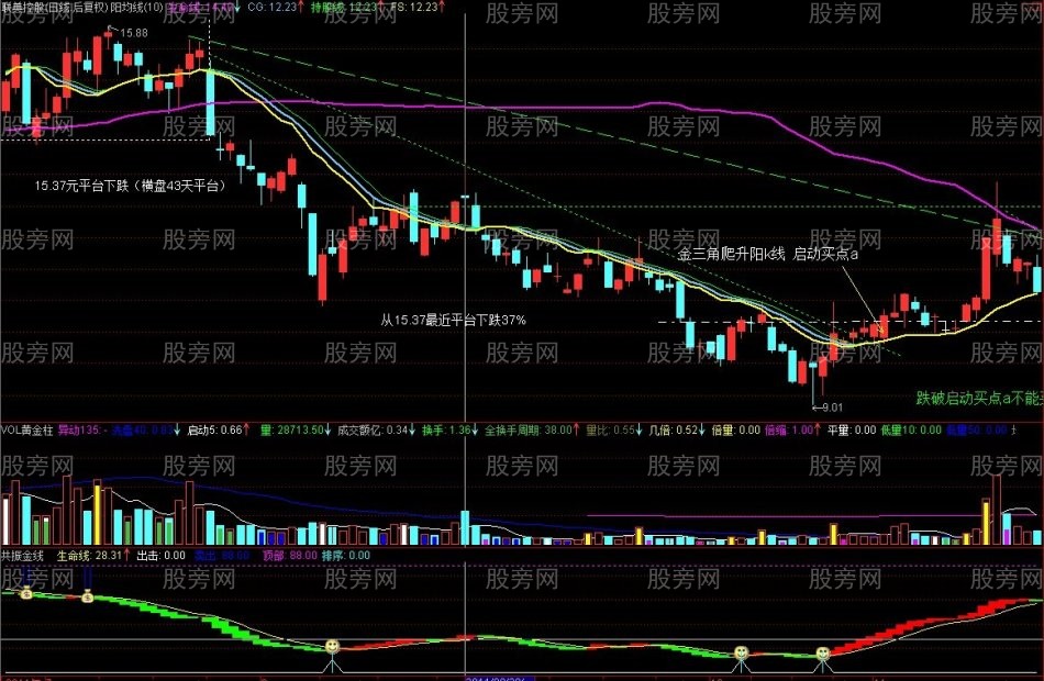 利用精準線看清主力的活動 利用精準線看清主力的活動