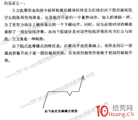 洗籌模式圖解之七：後下陷式洗籌,拾荒網