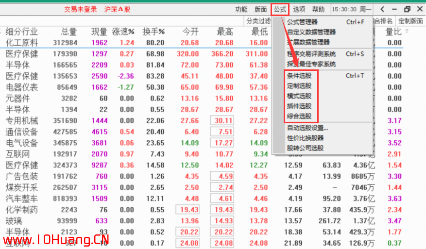 通達信選股器自下而上選股法（圖解）,拾荒網