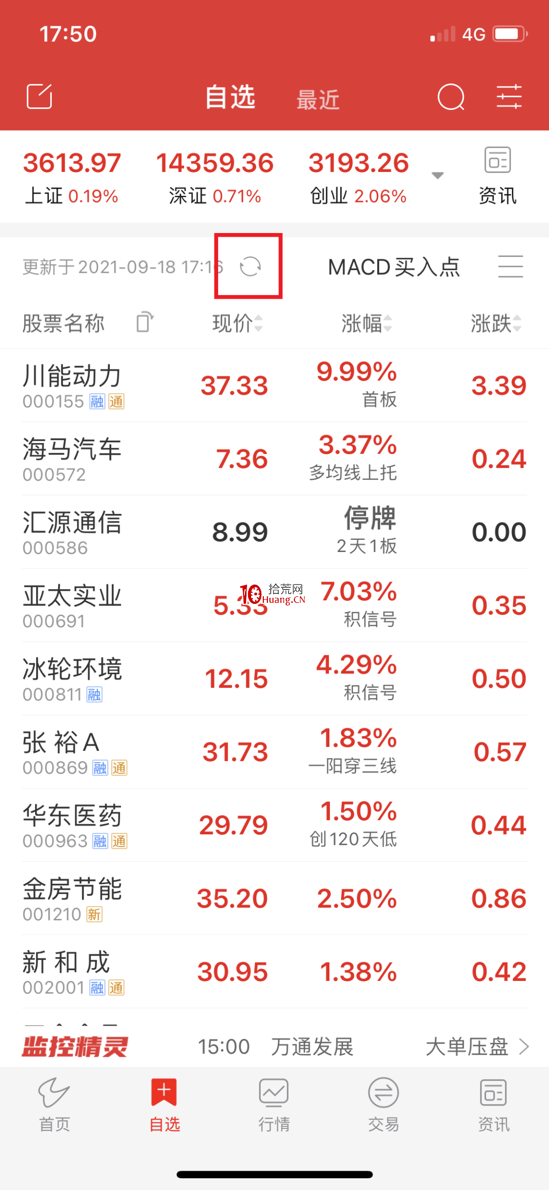 如何用通達信APP的“動態分組”進行實時選股?(圖解) 如何用通達信APP的“動態分組”進行實時選股?(圖解),拾荒網