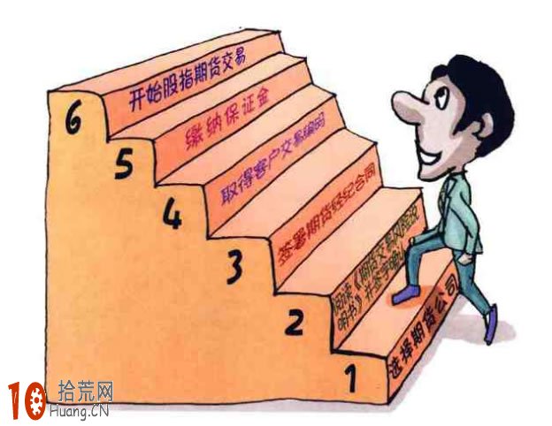 股指期貨開戶流程圖一覽,拾荒網