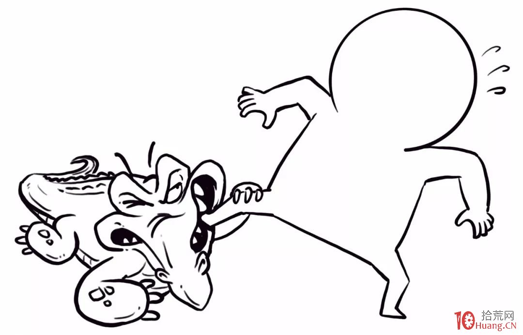 擺脫深套的法則——鱷魚法則(漫畫圖解) 擺脫深套的法則——鱷魚法則(漫畫圖解),拾荒網