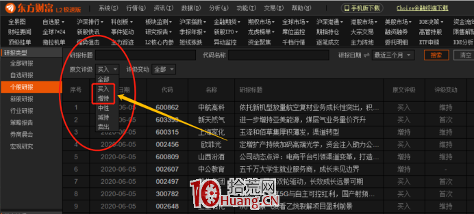 券商研報在哪看?(圖解) 券商研報在哪看?(圖解),拾荒網