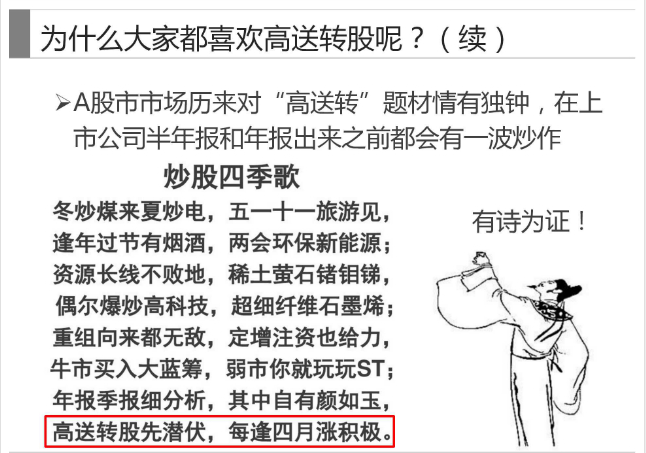 關於高送轉題材炒作的基礎知識（圖解）,拾荒網
