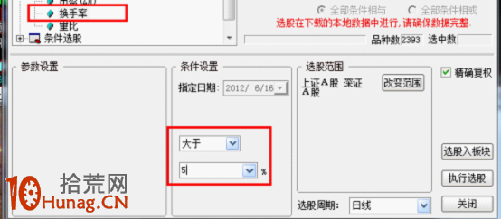 下跌末期，如何用選股器選先於大盤企穩並逆勢走強的股票,拾荒網