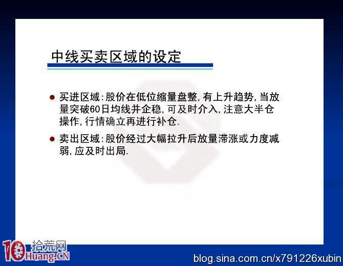 中線投資原則管理體系,拾荒網