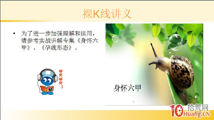 裸K線技術系統課程.48：兩根看漲K線之底部身懷六甲（圖解）,拾荒網