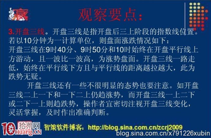 分時短線盤中逐利買入法圖解,拾荒網