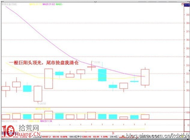 一根巨陽頭頂光，尾市搶盤我清倉,拾荒網