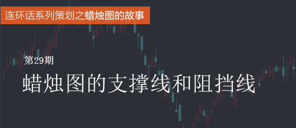 蠟燭圖的故事全集之29：支撐線和阻擋線（圖解）,拾荒網