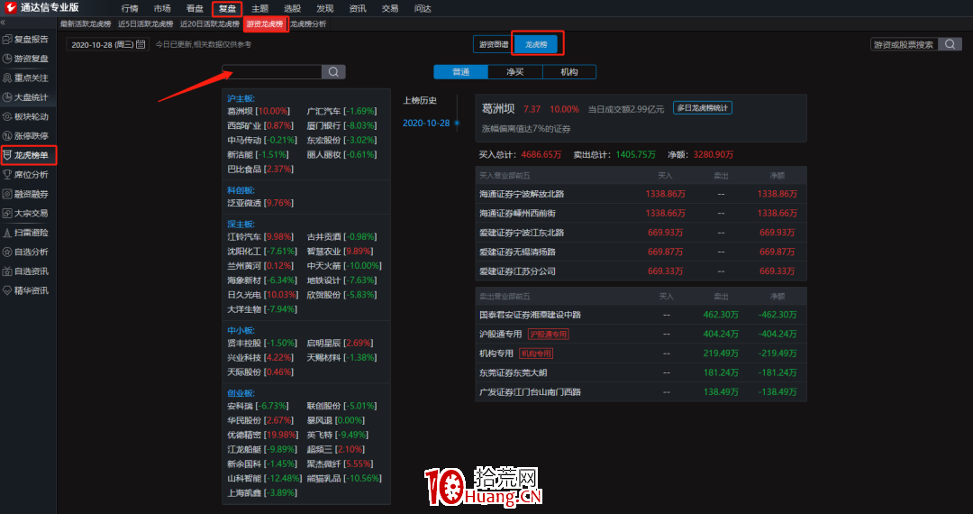 面對“主力”絕不無力！如何用好通達信做主力分析？（圖解）,拾荒網