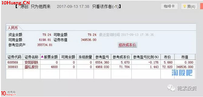 遊資大神退學炒股2017-2018年一年88倍之旅的交割單附圖復盤（第二部分）,拾荒網