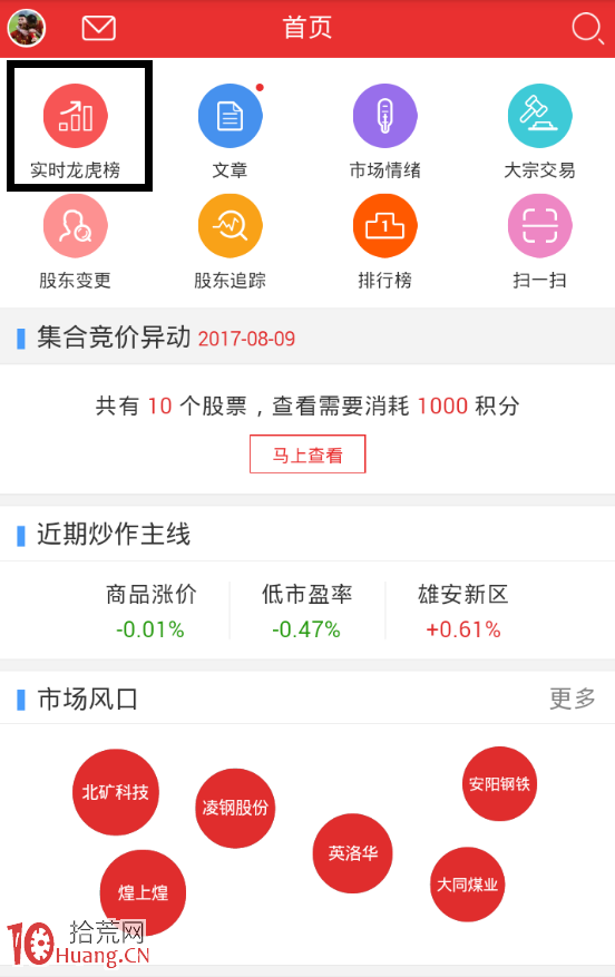 實時龍虎榜教你如何簡單粗暴的選股（圖解）,拾荒網