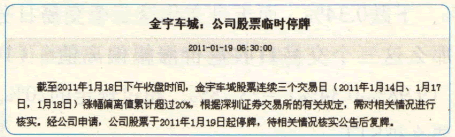漲停板高手進階教程 109:如何不買到異常交易波動被特停的股票(圖解) 漲停板高手進階教程 109:如何不買到異常交易波動被特停的股票(圖解),拾荒網