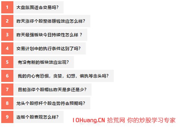 股票看盤的六大關鍵內容和快速提升看盤能力的有效方法（圖解）,拾荒網