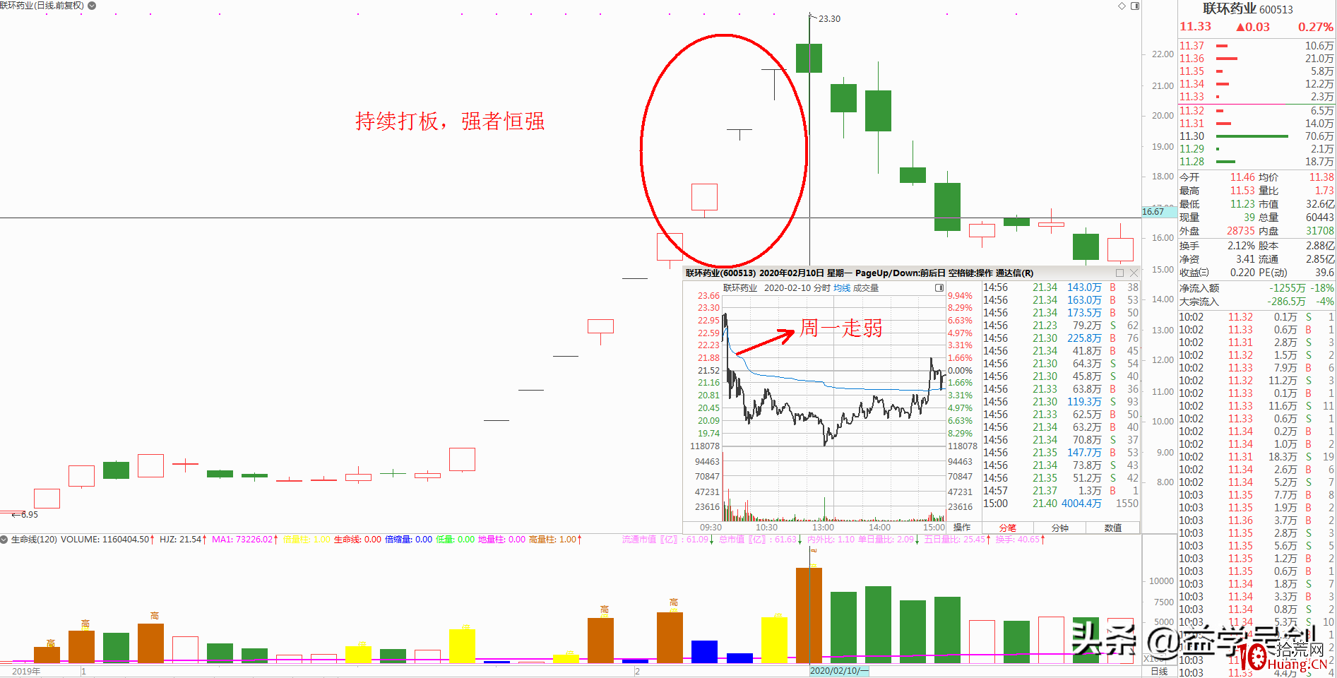 龍頭之道——強者恒強（圖解）,拾荒網