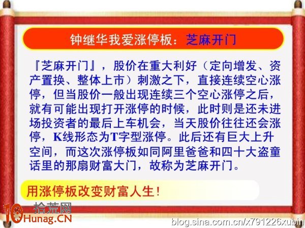 漲停板打板招式圖解：無量一字板的T字板買入,拾荒網