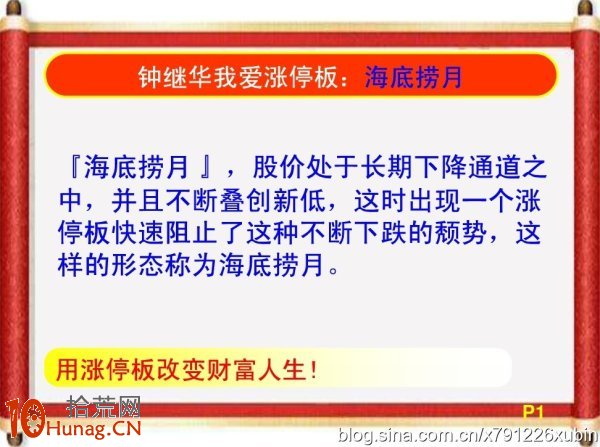 漲停板打板招式圖解：漲停板突破長期下降通道,拾荒網