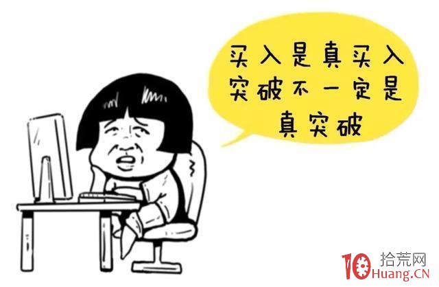 漫畫短線高手常用的股價突破買入法（圖解）,拾荒網