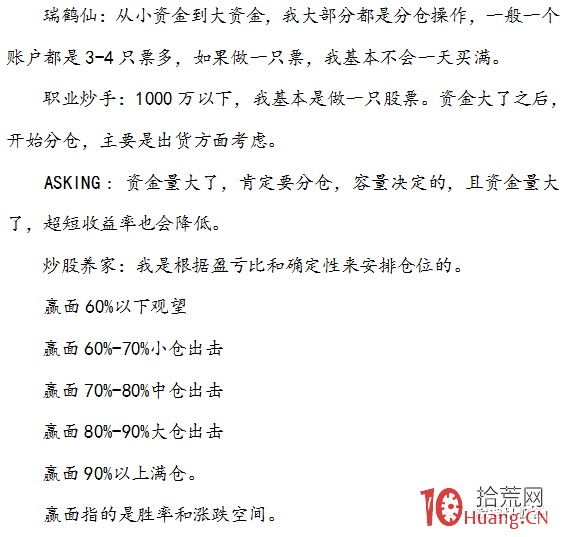 遊資演義(章22):戲說A股五高手,華山論劍顯神通 遊資演義(章22):戲說A股五高手,華山論劍顯神通,拾荒網