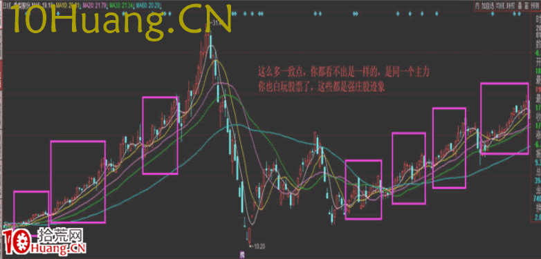 資金流戰法教程15：如何找強莊股（圖解）,拾荒網