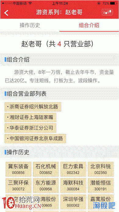 遊資大佬趙老哥概況,拾荒網