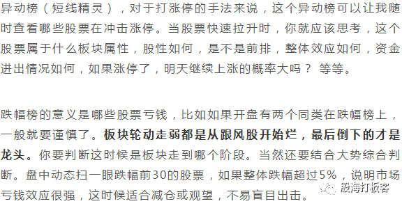 超短線六個看盤需要註意的技巧,這是盯盤的重心(圖解) 超短線六個看盤需要註意的技巧,這是盯盤的重心(圖解),拾荒網