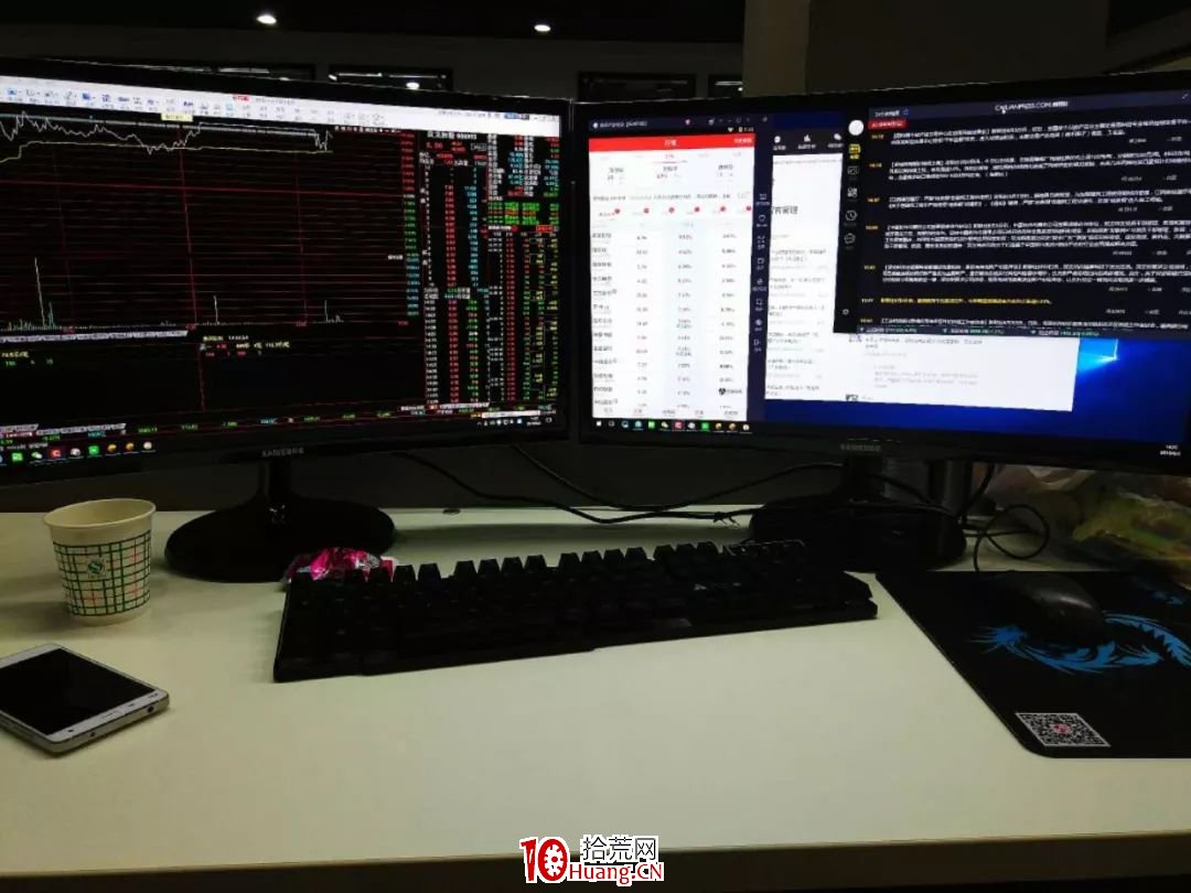 一個大戶炒短線的兩屏看盤界面設置，與盯盤邏輯（圖解）,拾荒網