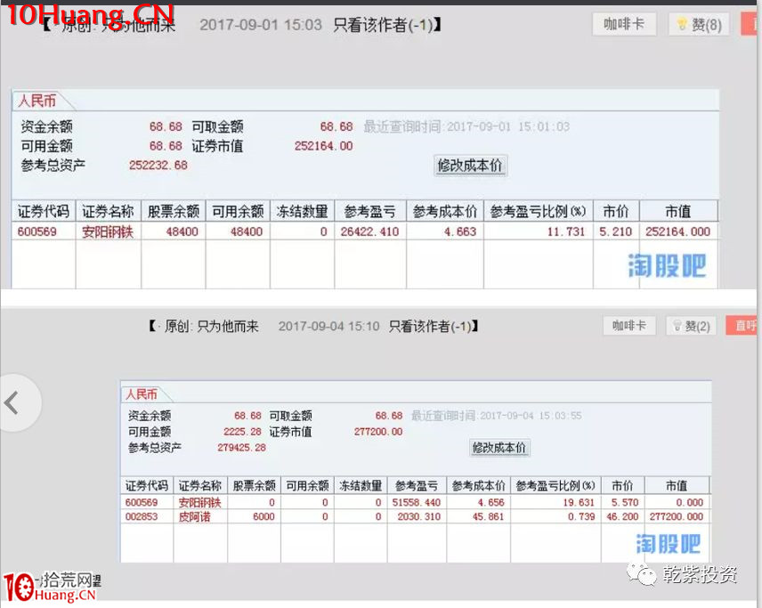遊資大神退學炒股2017-2018年一年88倍之旅的交割單附圖復盤（第二部分）,拾荒網
