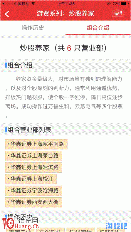 “炒股養傢”遊資概況,拾荒網