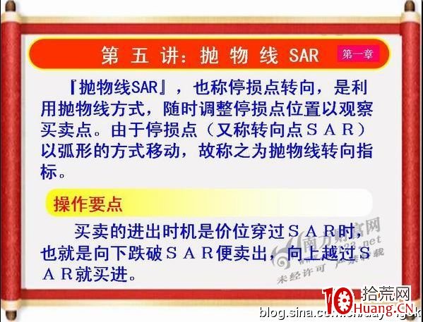 《私募操盤手》培訓第五講：SAR（圖解）,拾荒網