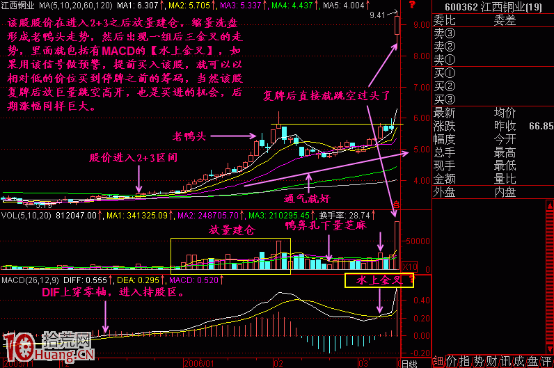 精通指標之王MACD指標，炒股即可一招致勝（圖解）,拾荒網